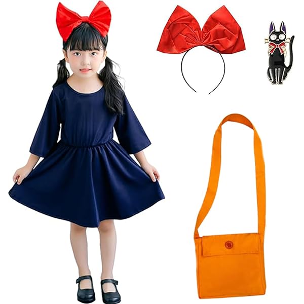 Amazon.co.jp: [Angenster] ハロウィン 魔女の宅急便 コスプレ